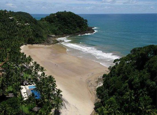 Restaurante Grauca na praia de Sao Jose