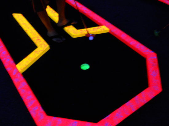 The Golf Beaches Black Light Mini-Golf