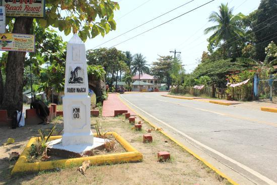 Zero Kilometer Death March Marker