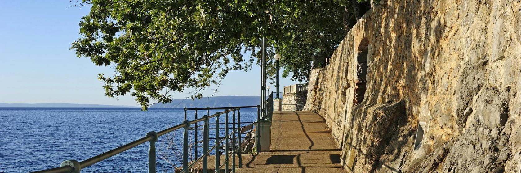 Lovran Lungomare Promenade